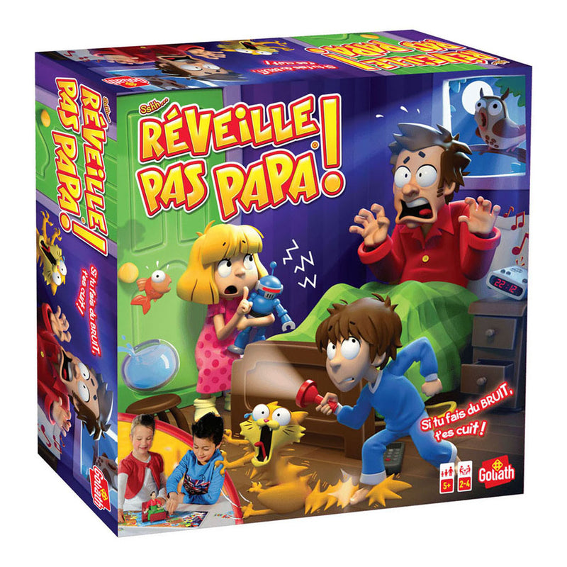 Cargue la imagen en el visor de la galería, Goliath games goliath sshh ne reveille pas papa bordspel - franstalig
