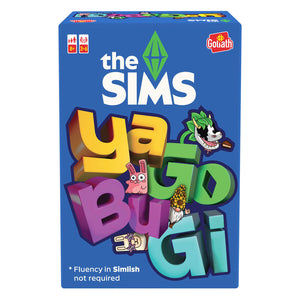 Goliath de sims yagobugi - kaartspel - partyspel - spreek simslish met je vrienden!