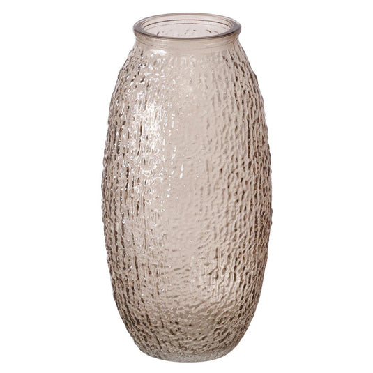 Boltze home vaas h20cm glas beige