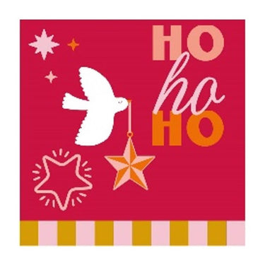 Duni servetten festive joy 33x33cm
