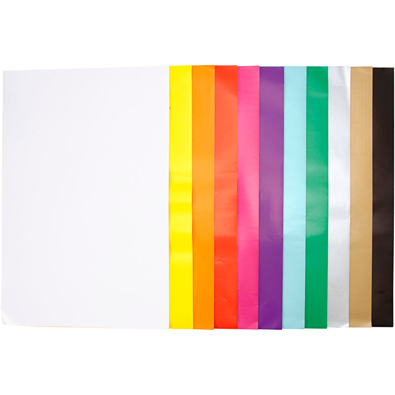 Load image into Gallery viewer, Https: www.cchobby.nl glanspapier-vel-32x48-cm-80-gr-diverse-kleuren-11x25-vel-1-doos
