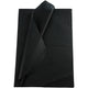 Tissuepapier, vel 50x70 cm, 17 gr, zwart, 25 vel 1 doos
