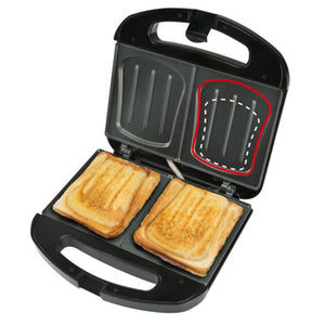Bourgini sandwich maker xxl black