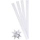 Vlechtstroken, l: 45 cm, d 6,5 cm, b: 15 mm, wit, 100 stroken 1 doos