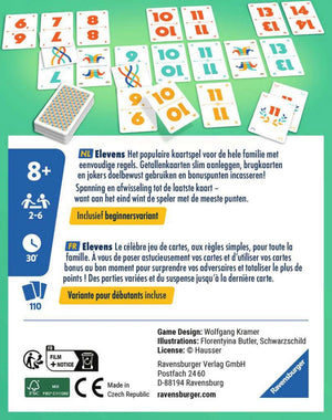 Ravensburger kaartspel elevens