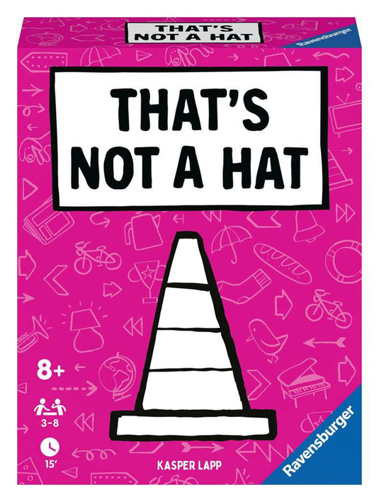Ravensburger â€“ that's not a hat - bluffend kaartspel voor familie en vrienden