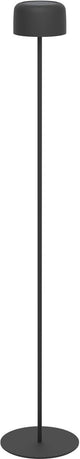 Eglo roccanova-l staande lamp - oplaadbaar (tot 22 uur licht) - solar - 120 cm - zwart - draadloos - dimbaar - binnen en buiten