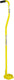 Orit - putschep - gebogen steel - 11x11x110 cm - gepoedercoat - hoogwaardige kwaliteit