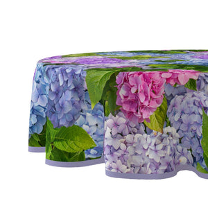 Wicotex tafelzeil rond hortensia 160cm