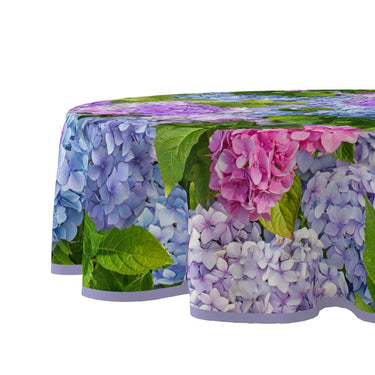 Wicotex tafelzeil rond hortensia 160cm