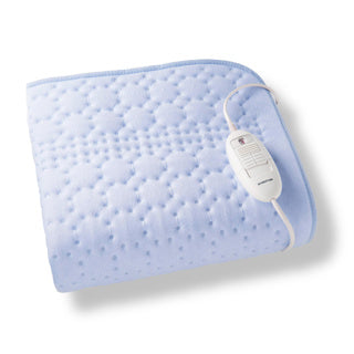 Inventum elektrische deken 1 persoons met extra voetenwarmte 150x80 cm
