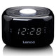 Lenco fm wekkerradio met nachtlamp