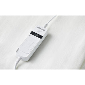 Tomado teb1510w elektrische deken 150x80 cm wit fleece