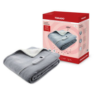 Load image into Gallery viewer, Tomado elektrische omslagdeken teb1802g 180 x 130 cm

