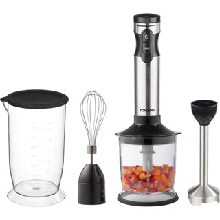Load image into Gallery viewer, Tomado staafmixer set rvs zwart 1000w

