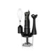 Michelino staafmixerset 74237 250w 5-delig zwart