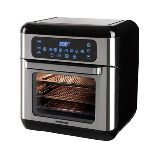Inventum gf1200hld mini oven 12l 1500w zwart rvs