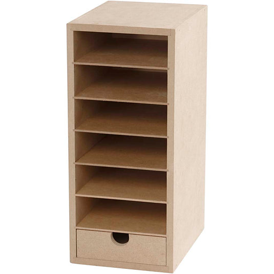 Creativ company papier opslag unit, h: 31,5 cm, d: 18 cm, b: 14 cm, a6, 1 stuk