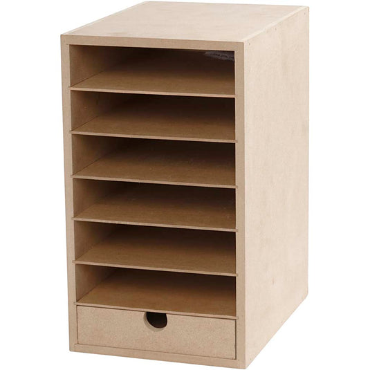 Creativ company papier opslag unit, h: 31,5 cm, d: 24,5 cm, b: 18 cm, a5, 1 stuk