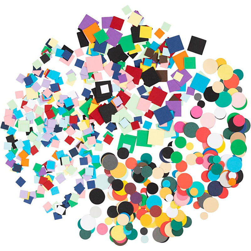 Load image into Gallery viewer, Https: www.cchobby.nl karton-mozaiek-afm-10-15-20-mm-ca-80000-stuk-diverse-kleuren-8x180-gr-1-doos
