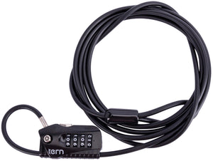 Tern cijfer-kabelslot cargo lid lock comb.cable lock cargo lid lock