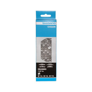 Shimano HG53 Ketting - 9 speed - Zilver - 116 schakels