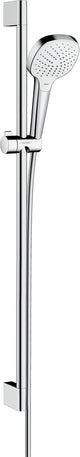 Hansgrohe croma select e - vario glijstangset ecosmart 9l min, 0,90 m, wit chroom 26593400