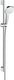 Hansgrohe croma select e - regendouchesysteem 1jet, 0,65 m ecosmart 9l min, wit chroom 26585400