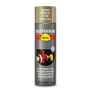 Rust-oleum spuitbus roestvrij staal 500ml