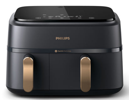 Load image into Gallery viewer, Philips na352 00 dubbele airfryer

