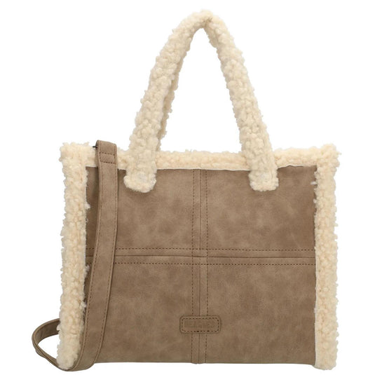 Beagles laredo handtasã‚â - 016 taupe 22x28x10cm