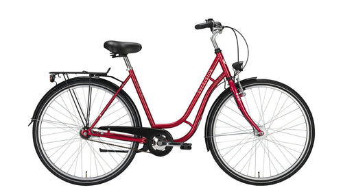 Excelsior stadsfiets touring nd mod. 24 bike touring nd 28 53 tour 3sp red met.