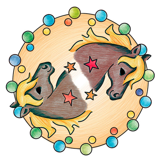 Mini Mandala-Designer - Horses