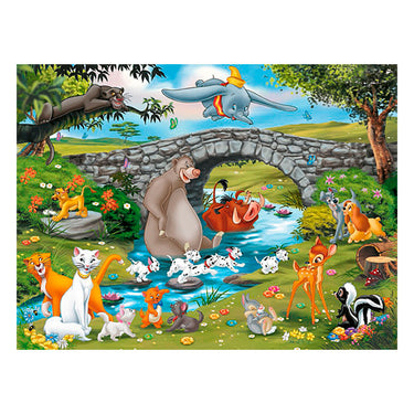 Ravensburger puzzel disney familie animal friends - legpuzzel - 100 stukjes