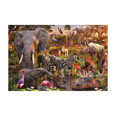 Ravensburger puzzel afrikaanse dierenwereld - legpuzzel - 3000 stukjes