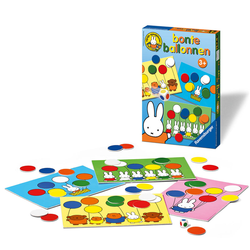 Afbeelding laden in galerijviewer, Ravensburger speel- en leerspellen nijntje bonte ballonnen

