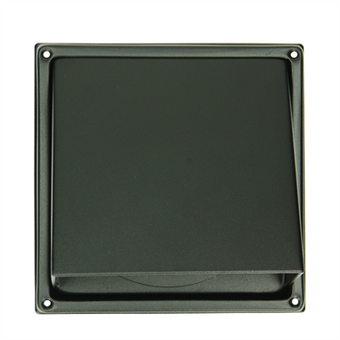 Renson 1066436 - zwart inox dampkaprooster type 641 ø100mm, opbouw | 2 stuks