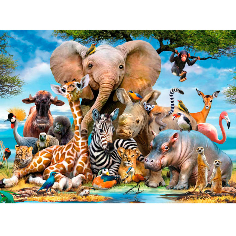 Load image into Gallery viewer, Ravensburger afrikaanse vrienden 300pcs

