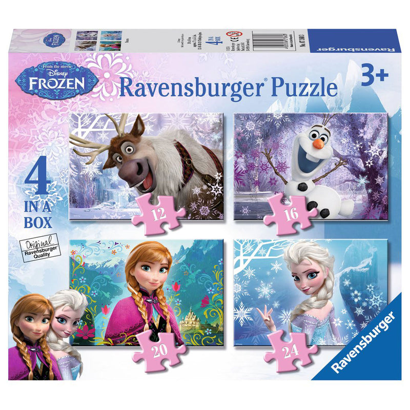 Load image into Gallery viewer, Ravensburger Frozen Puzzel Frozen 4in1
