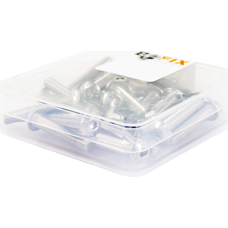 Load image into Gallery viewer, Bofix inbusbout m5x30 rvs bolkop (25st)
