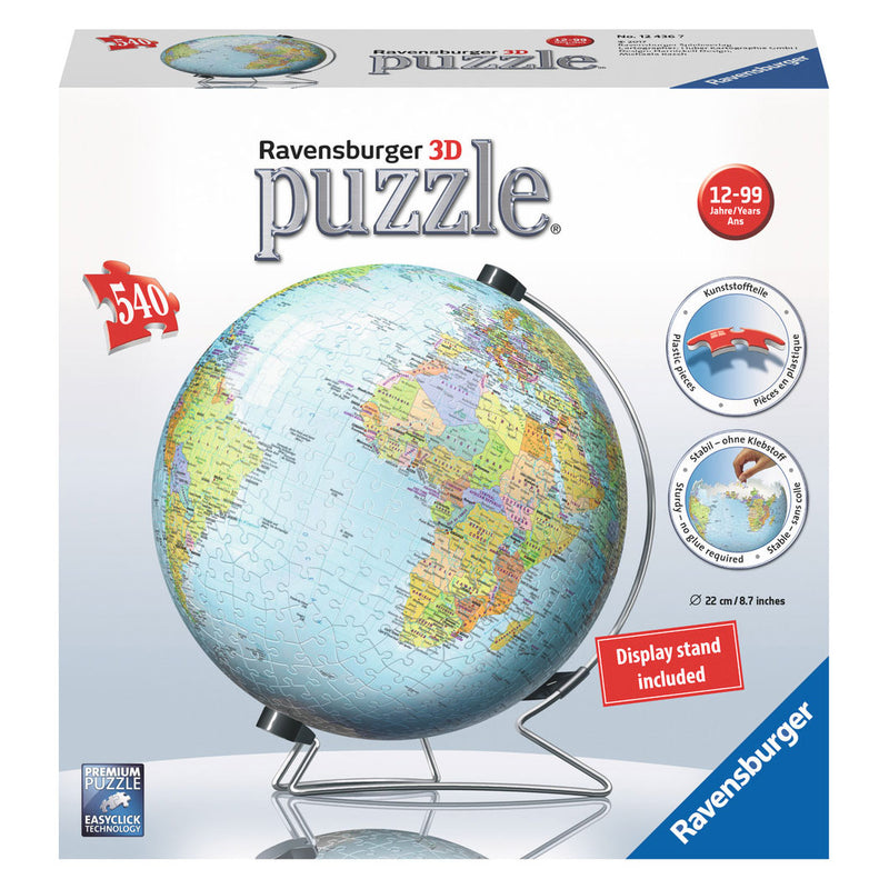 Load image into Gallery viewer, Ravensburger 3d globe aarde, 540st.
