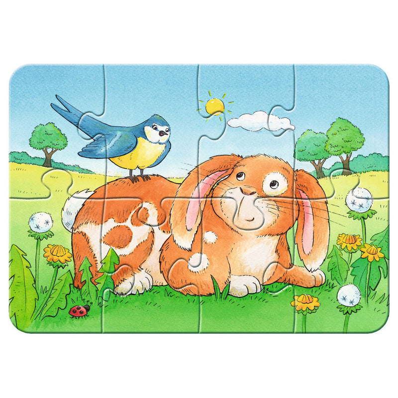Afbeelding laden in galerijviewer, Ravensburger schattige huisdieren- my first puzzels -2+4+6+8 stukjes - kinderpuzzel
