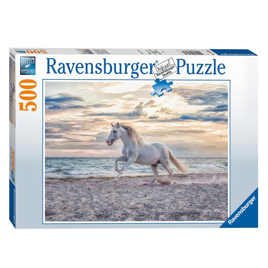 Ravensburger Paard op het Strand Legpuzzel 500st.