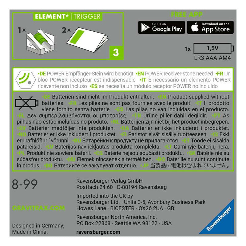 Load image into Gallery viewer, Ravensburger gravitrax power element trigger uitbreidingsset
