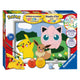 Ravensburger Schilderen op Nummer Pokemon