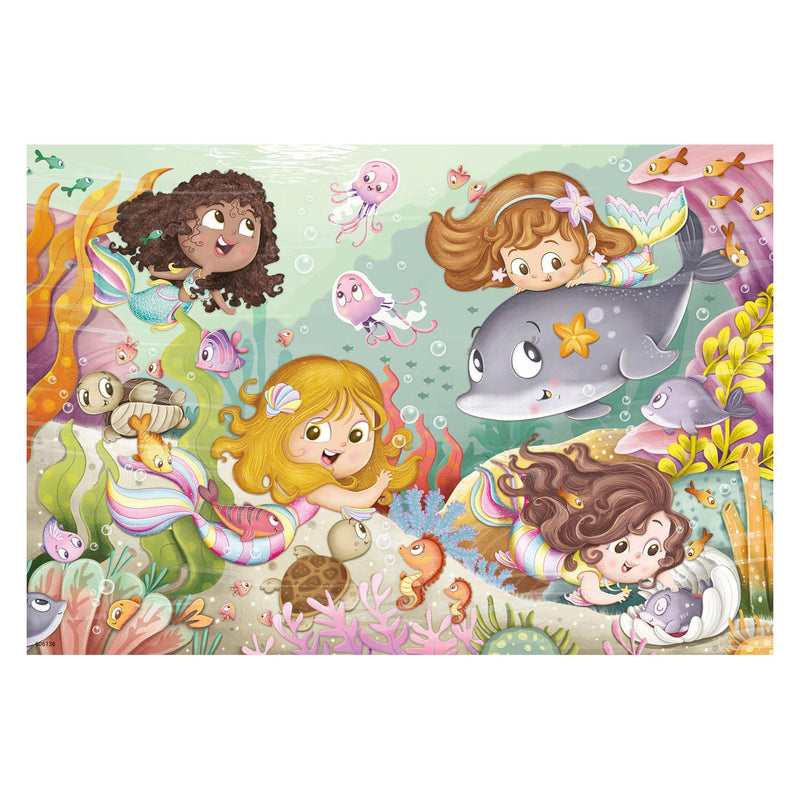 Load image into Gallery viewer, Ravensburger Puzzel Kleine Feeen en Zeemeerminnen 2x12 stuks
