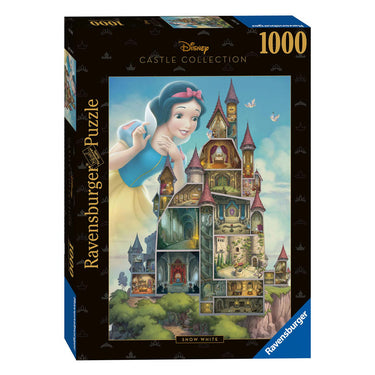 Ravensburger - puzzel sneeuwwitje - disney kasteel 1 - 1000 stukjes