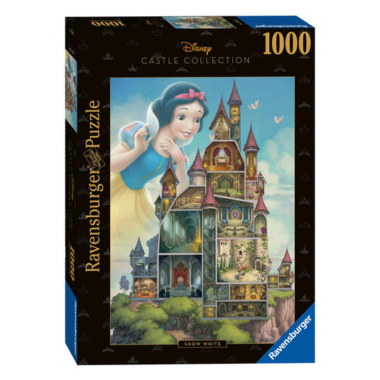 Ravensburger - puzzel sneeuwwitje - disney kasteel 1 - 1000 stukjes