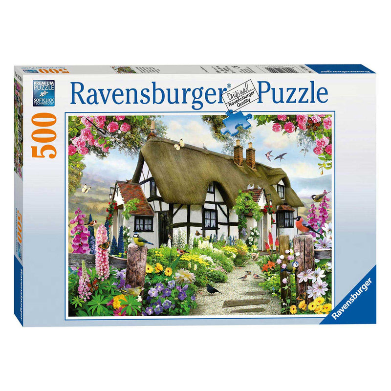 Load image into Gallery viewer, Ravensburger Puzzel Idyllische Cottage 500st.

