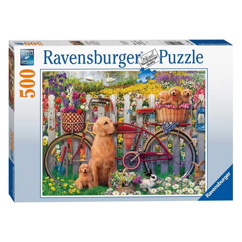 Load image into Gallery viewer, Ravensburger Puzzel Dagje uit in de Natuur 500st.
